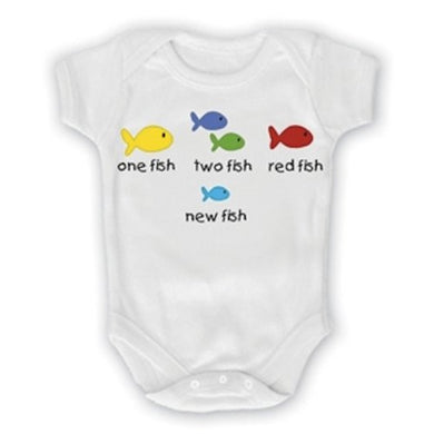 Onesie-  One Fish Two Fish Red Fish New Fish
