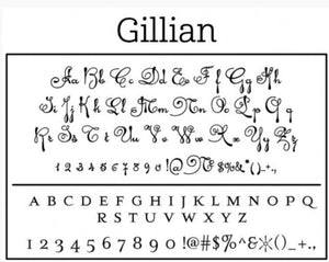 Personalized Stamper-Gillian
