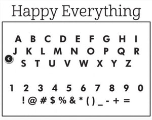 Personalized Stamper-Happy Everything