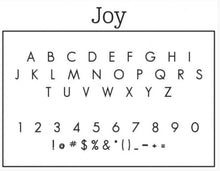 Personalized Stamper-Joy