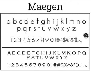 Personalized Stamper-Maegen Design