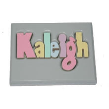 Colored Name Puzzle Stool (Click to see more options)
