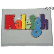 Colored Name Puzzle Stool (Click to see more options)