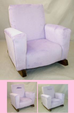Upholstered Rocker Precious Lavender