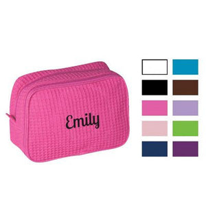 Waffle Cosmetic Bag-Lg